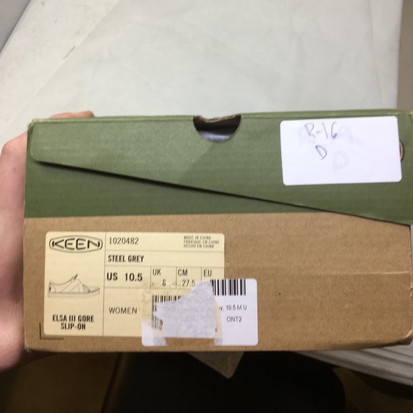 KEEN Women's Elsa III Gore Slip on Grey Slip on - Picture 3 of 5